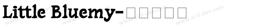 Little Bluemy字体转换